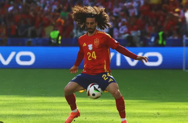 Euro 2024 Marc Cucurella fansteria